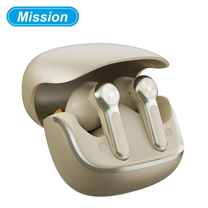 Fone de Ouvido Sem Fio T21 Bluetooth 5.4 Gamer Baixa Latência Cancelamento de Ruído ENC 4 Microfones Chamadas HD Bateria Longa Duração IPX5 Prova D'água Carregamento Rápido