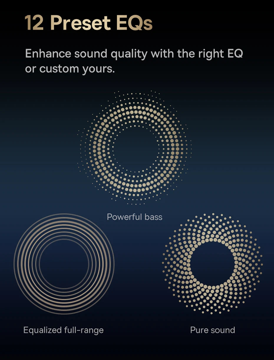 Fone de Ouvido Baseus Bowie MA10 Pro ANC -48dB Bluetooth 5.3 Áudio Espacial 3D Bateria 40h IPX6 À Prova D'água Estojo com Display Digital Original