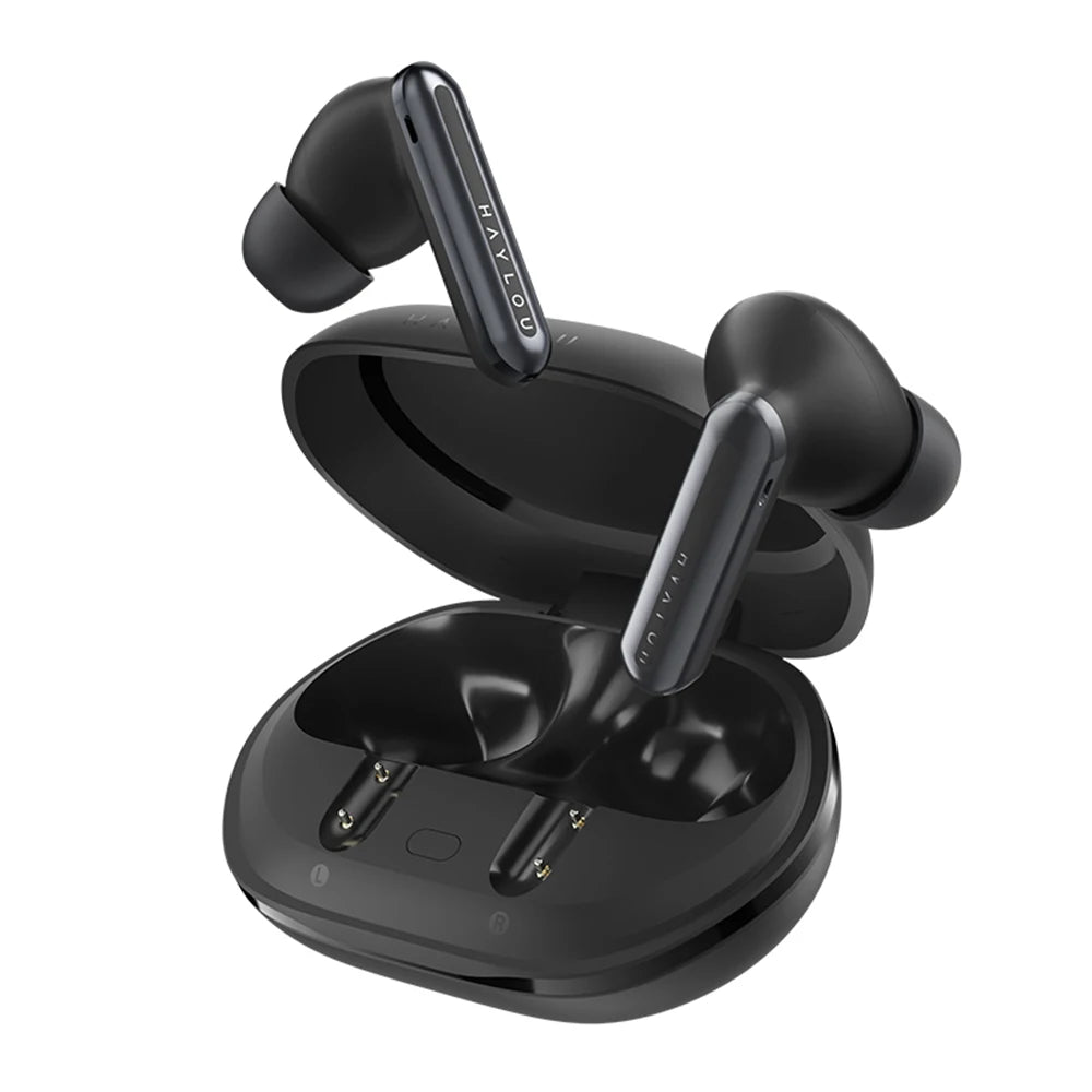 Fone de Ouvido HAYLOU Mori Pro Bluetooth 5.4 Hi-Res LDAC Cancelamento de Ruído ANC -43dB 6 Mics Bateria 28h Original