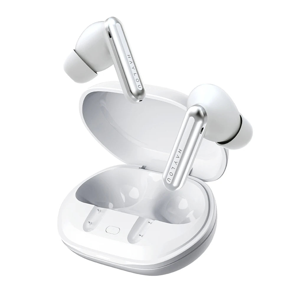 Fone de Ouvido HAYLOU Mori Pro Bluetooth 5.4 Hi-Res LDAC Cancelamento de Ruído ANC -43dB 6 Mics Bateria 28h Original