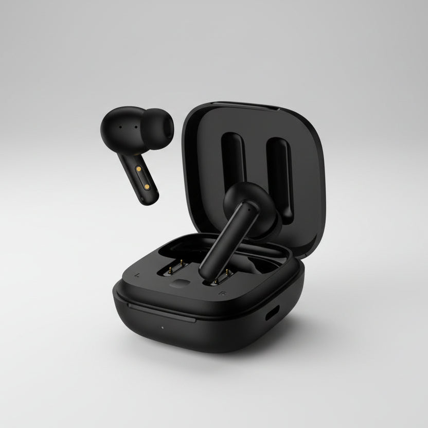 Fone de Ouvido QCY T13 ANC Bluetooth 5.3 Cancelamento de Ruído 28dB 4 Mics ENC Bateria 30h Modo Game Baixa Latência Original QCY